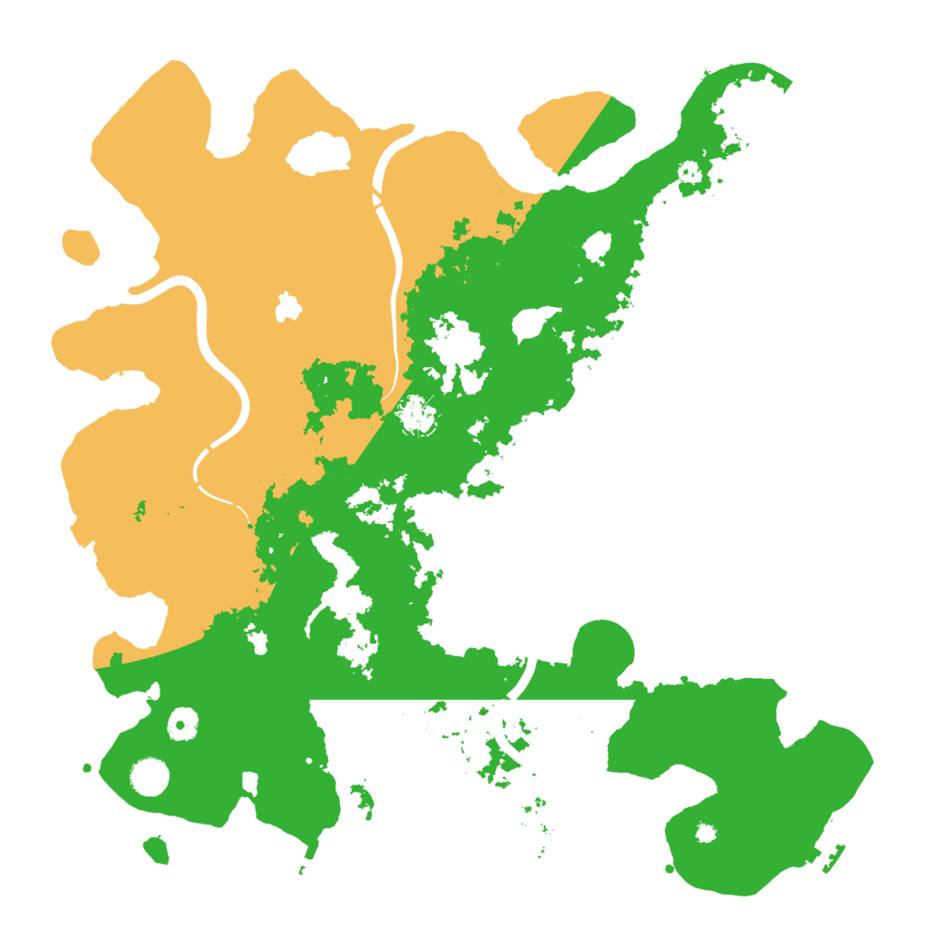 Biome Rust Map: Procedural Map, Size: 4250, Seed: 519332593