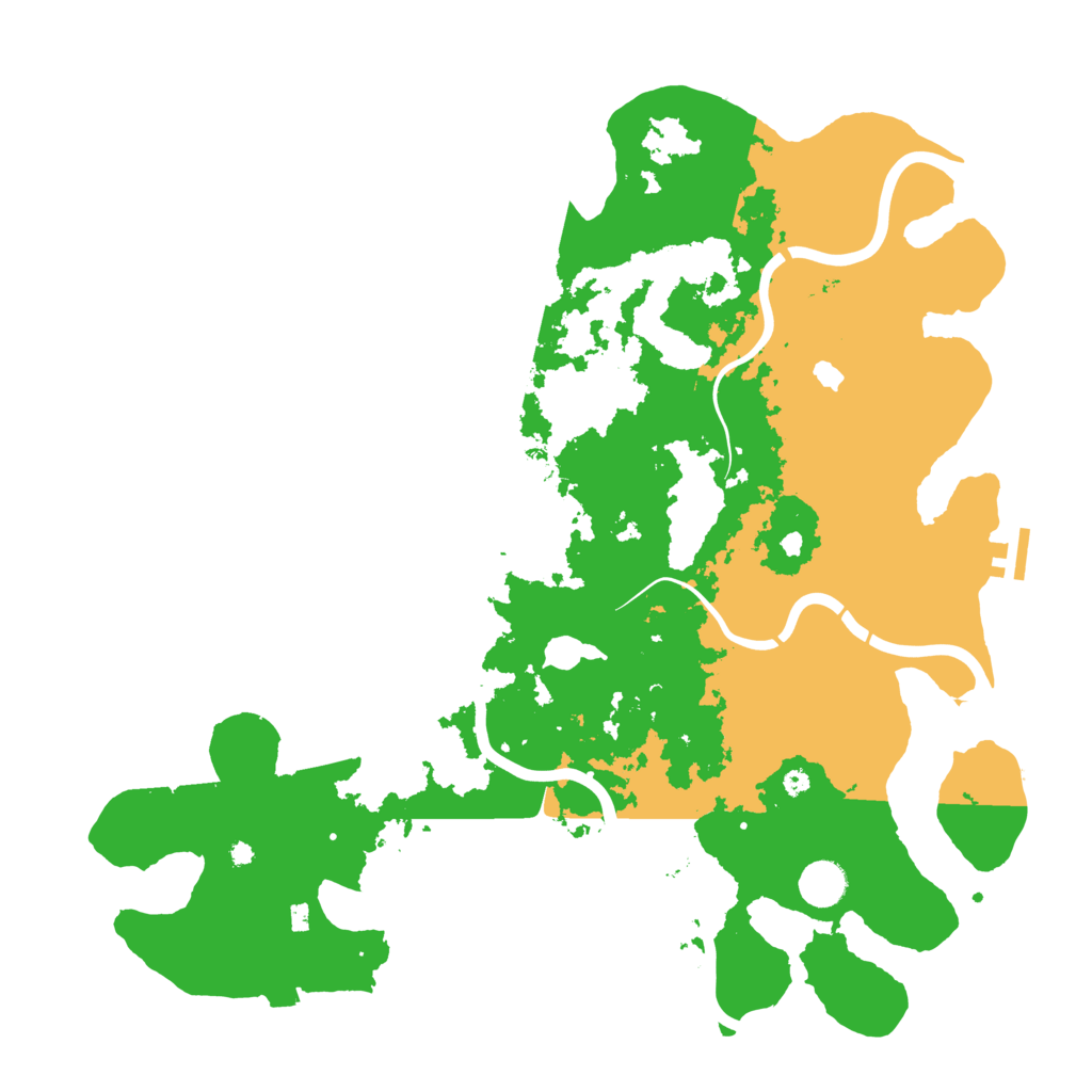 Biome Rust Map: Procedural Map, Size: 4250, Seed: 1314962052