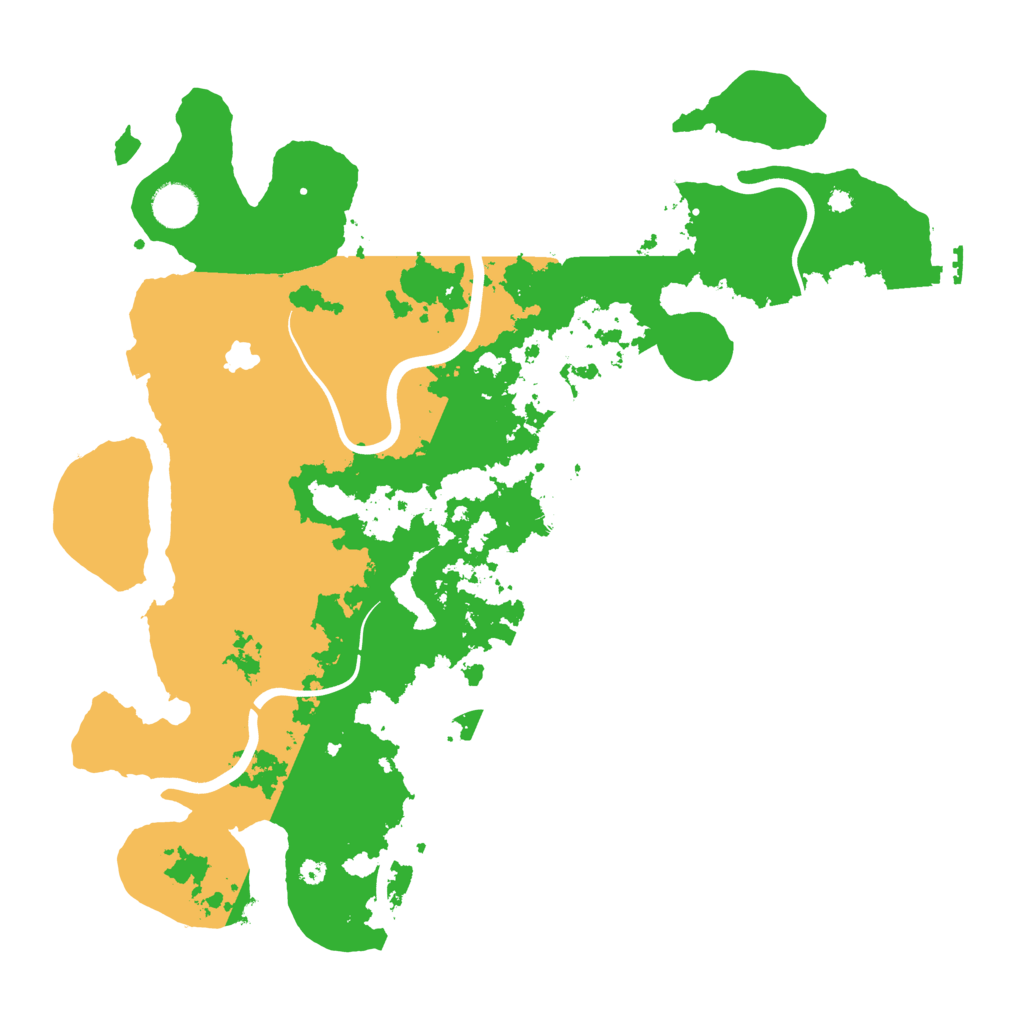 Biome Rust Map: Procedural Map, Size: 4000, Seed: 457501529