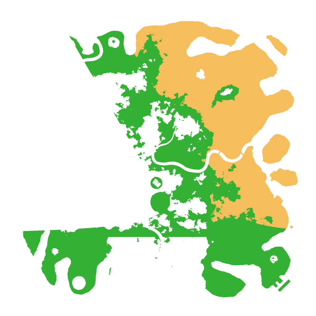 Biome Rust Map: Procedural Map, Size: 4250, Seed: 859242774