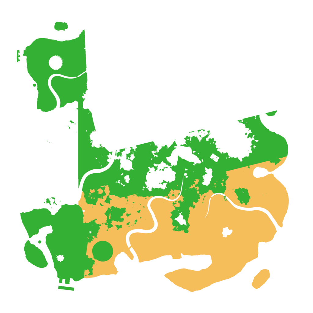 Biome Rust Map: Procedural Map, Size: 4000, Seed: 617144845