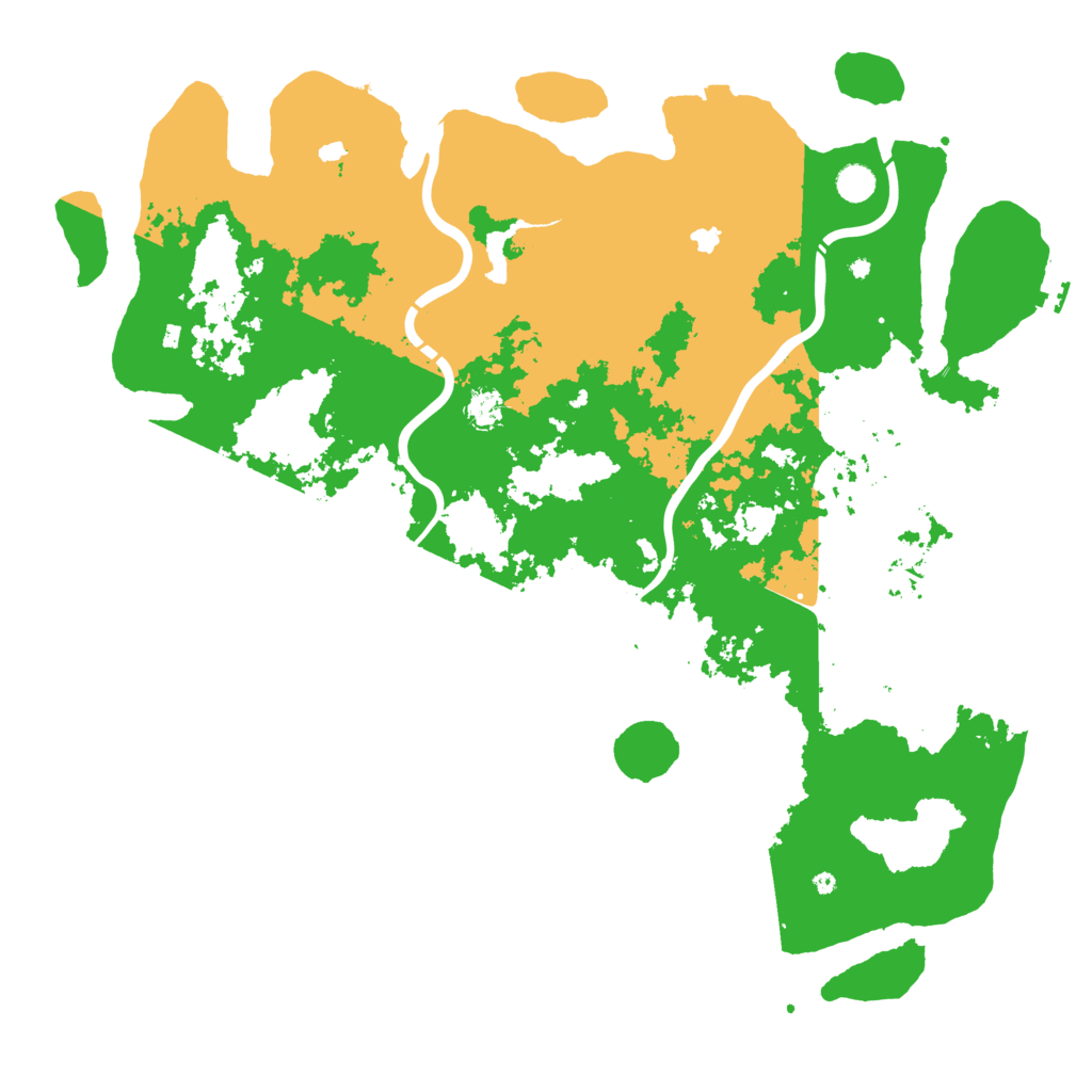 Biome Rust Map: Procedural Map, Size: 5000, Seed: 675134672