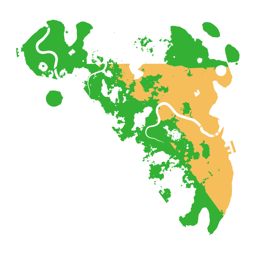 Biome Rust Map: Procedural Map, Size: 4250, Seed: 219654913