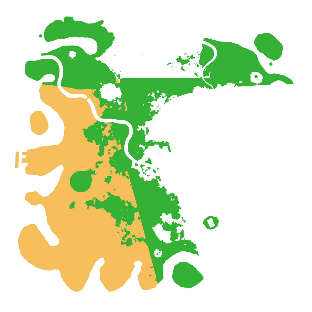 Biome Rust Map: Procedural Map, Size: 3850, Seed: 19288815