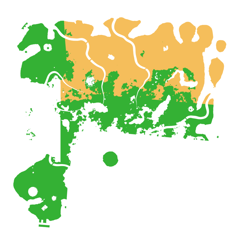 Biome Rust Map: Procedural Map, Size: 4500, Seed: 412746892
