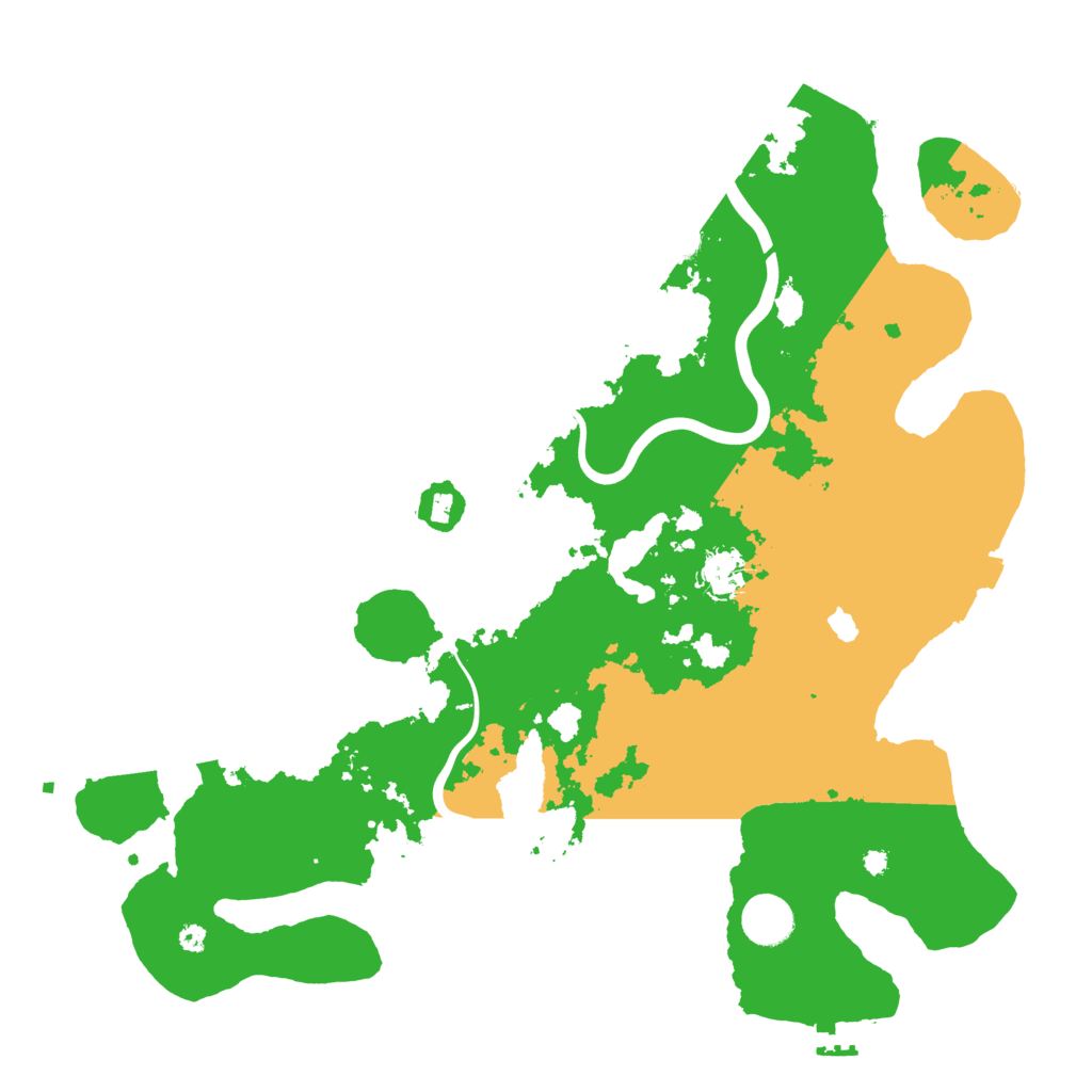 Biome Rust Map: Procedural Map, Size: 4000, Seed: 1177980043