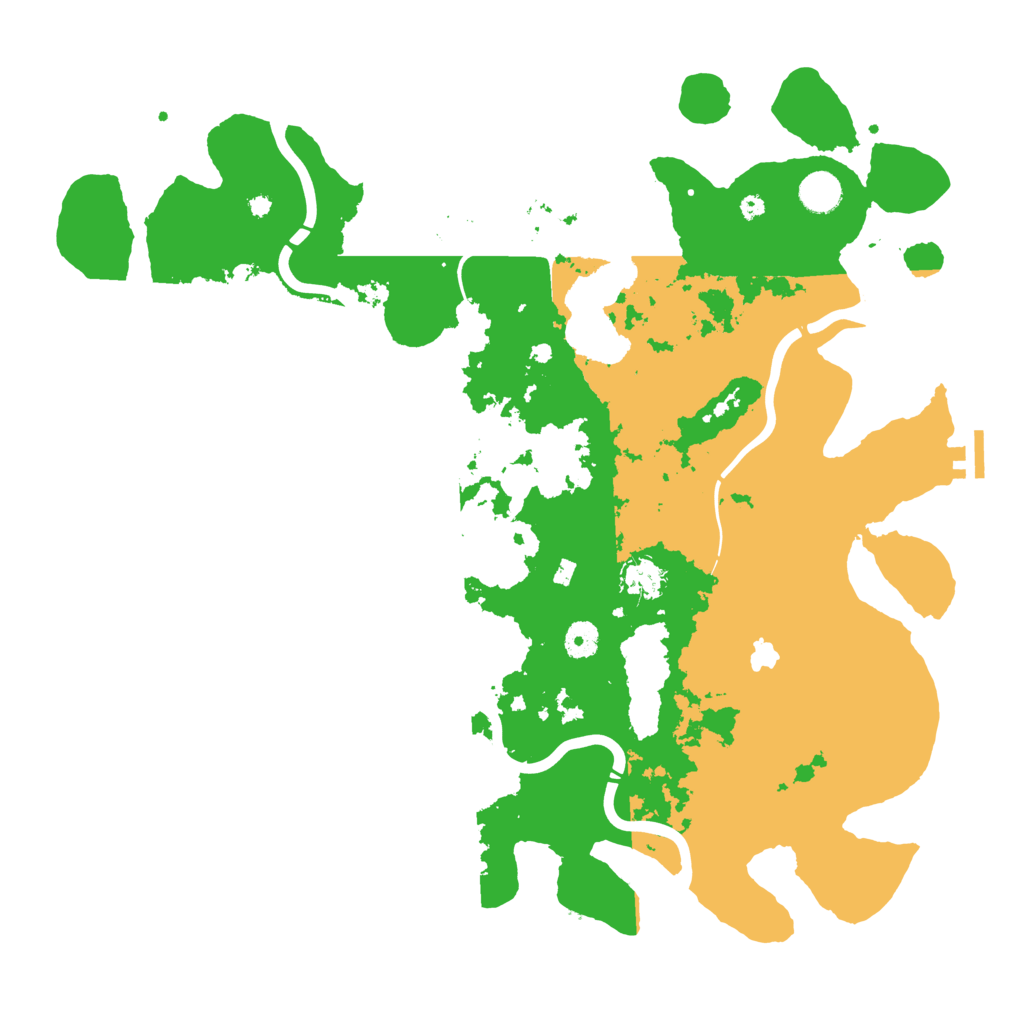Biome Rust Map: Procedural Map, Size: 4300, Seed: 901850643