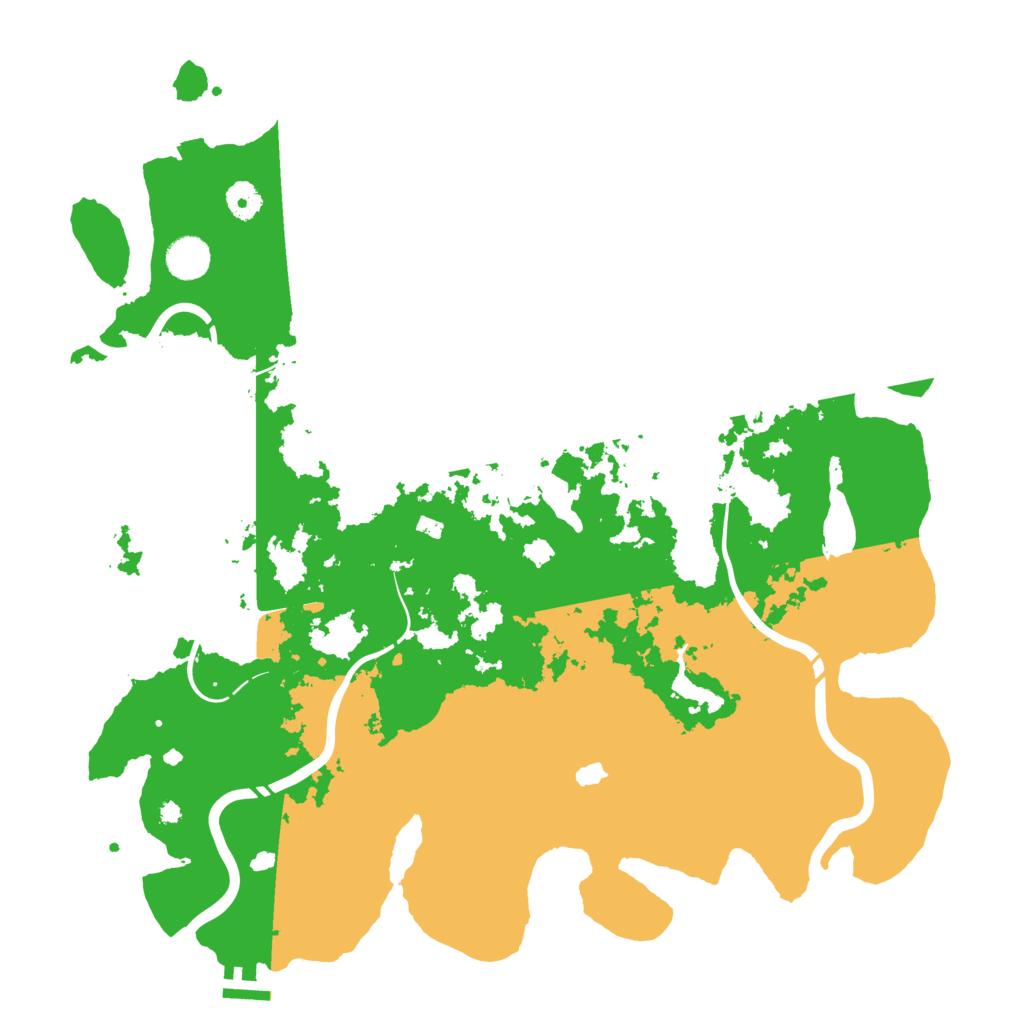 Biome Rust Map: Procedural Map, Size: 4250, Seed: 437269008