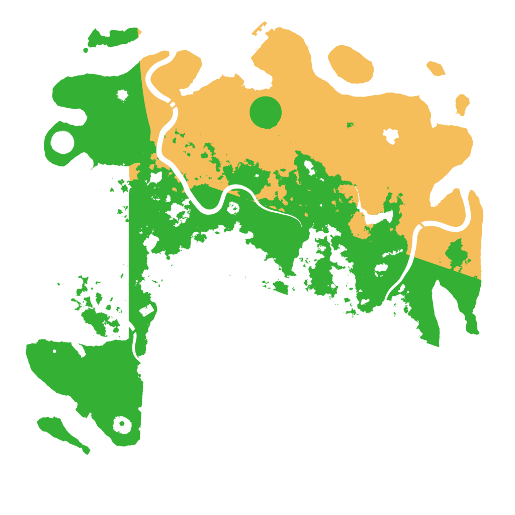 Biome Rust Map: Procedural Map, Size: 4250, Seed: 1561842549
