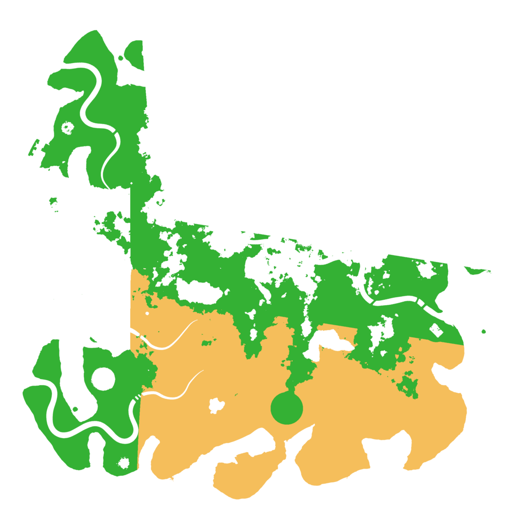 Biome Rust Map: Procedural Map, Size: 4250, Seed: 915739523