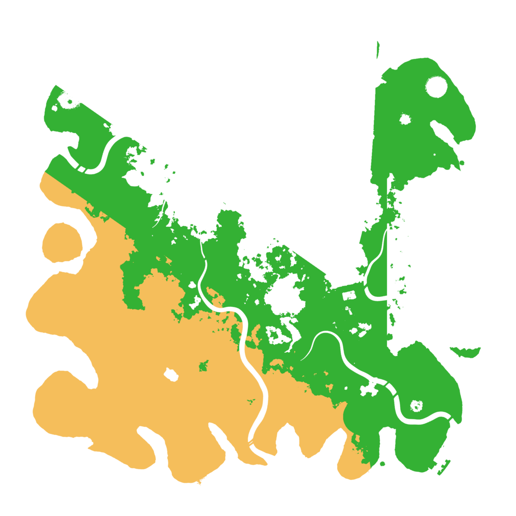 Biome Rust Map: Procedural Map, Size: 4250, Seed: 1818309406