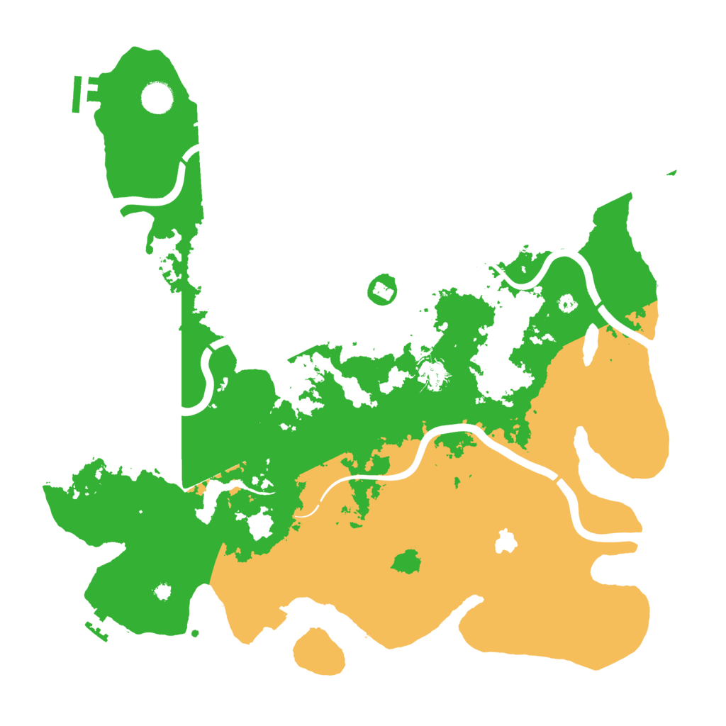 Biome Rust Map: Procedural Map, Size: 4000, Seed: 992012655