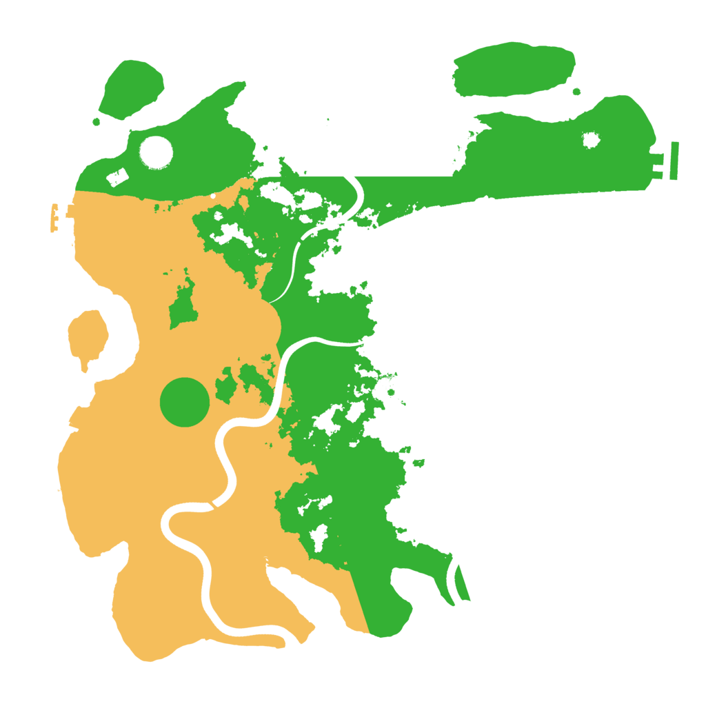 Biome Rust Map: Procedural Map, Size: 3750, Seed: 272793374