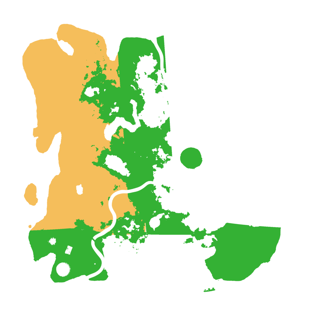 Biome Rust Map: Procedural Map, Size: 4000, Seed: 165987