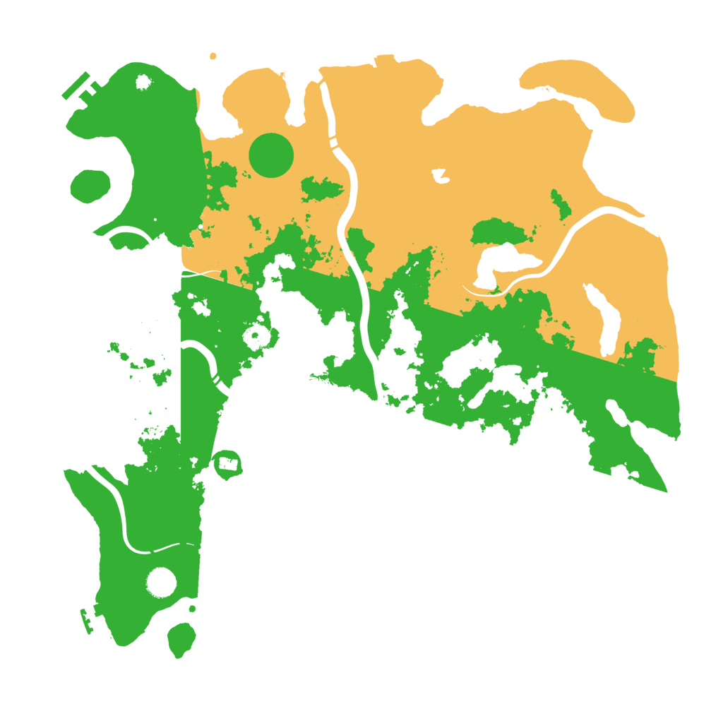 Biome Rust Map: Procedural Map, Size: 4250, Seed: 825153875