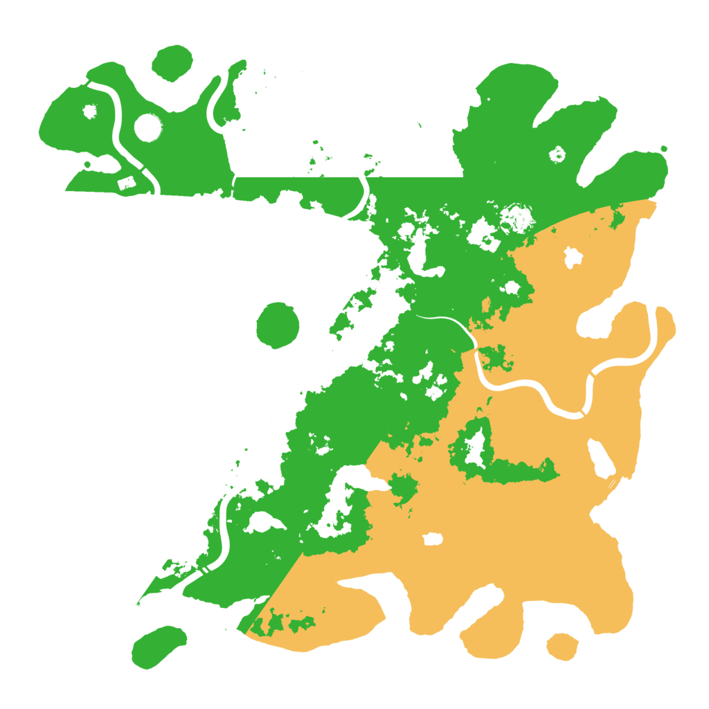 Biome Rust Map: Procedural Map, Size: 4500, Seed: 14304301