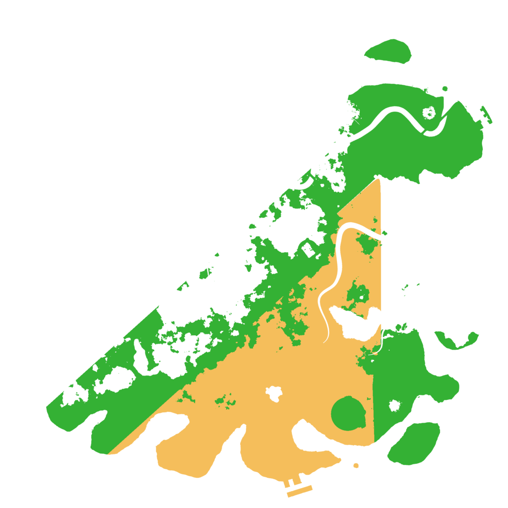 Biome Rust Map: Procedural Map, Size: 4000, Seed: 19860428