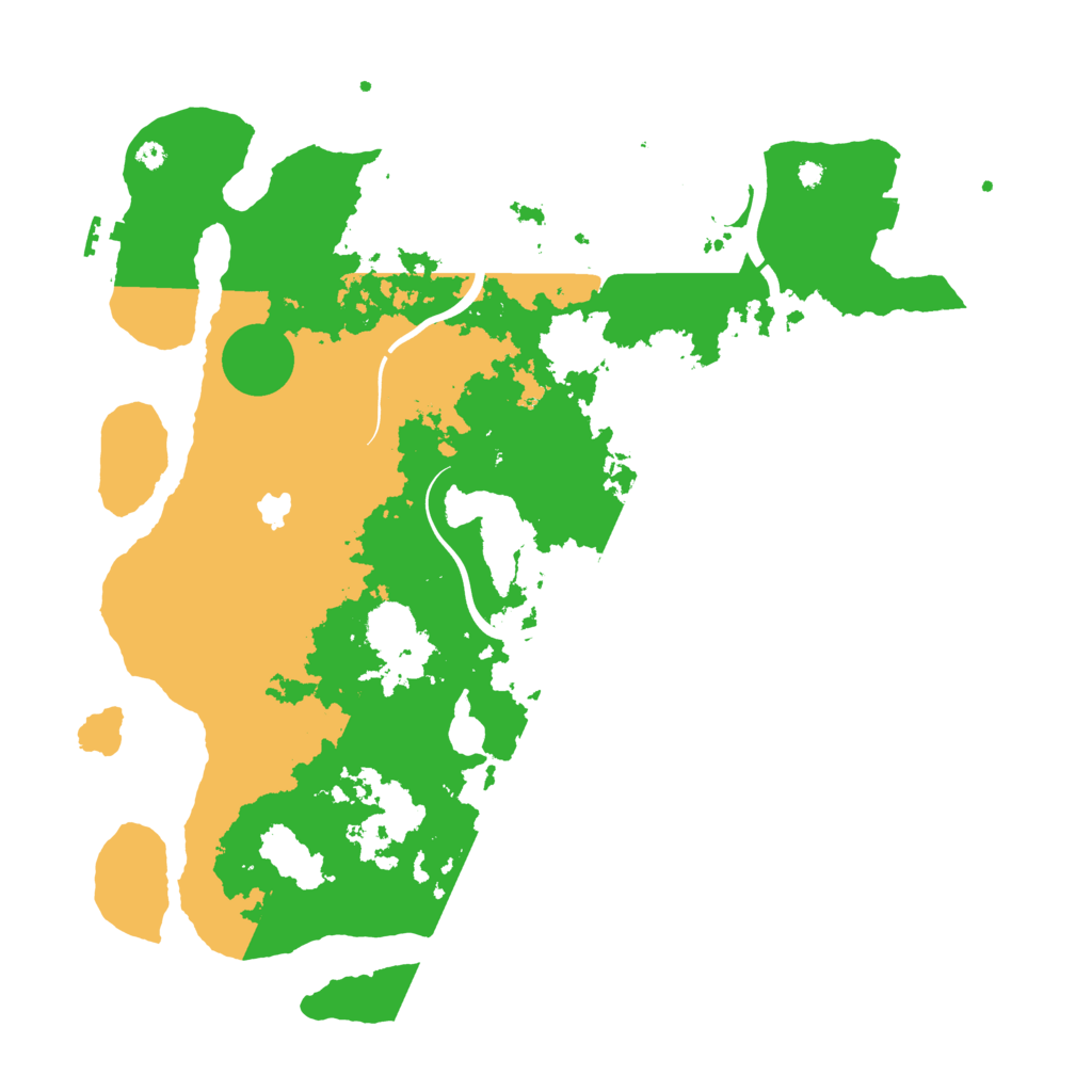 Biome Rust Map: Procedural Map, Size: 4000, Seed: 1592829403