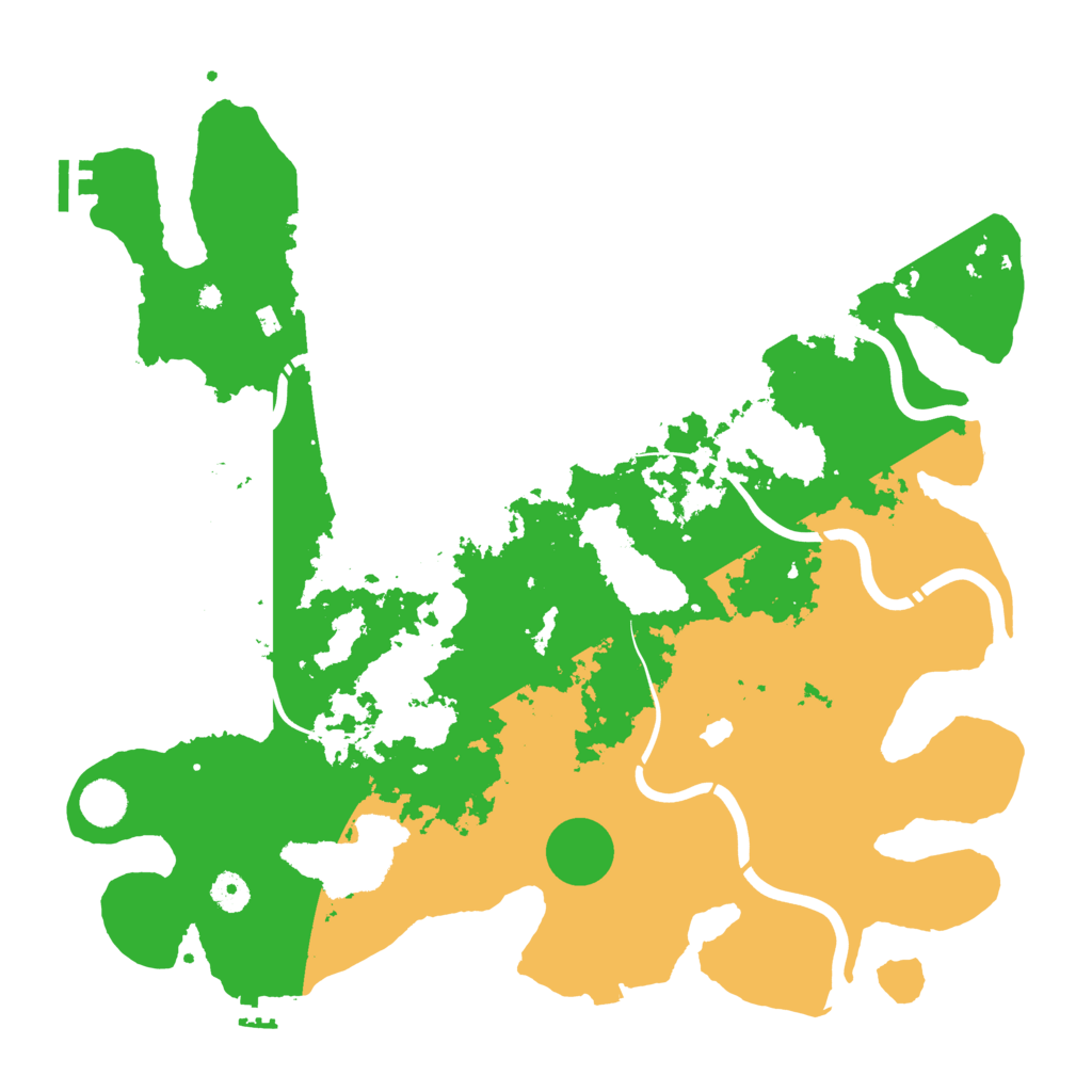 Biome Rust Map: Procedural Map, Size: 4250, Seed: 1608783273