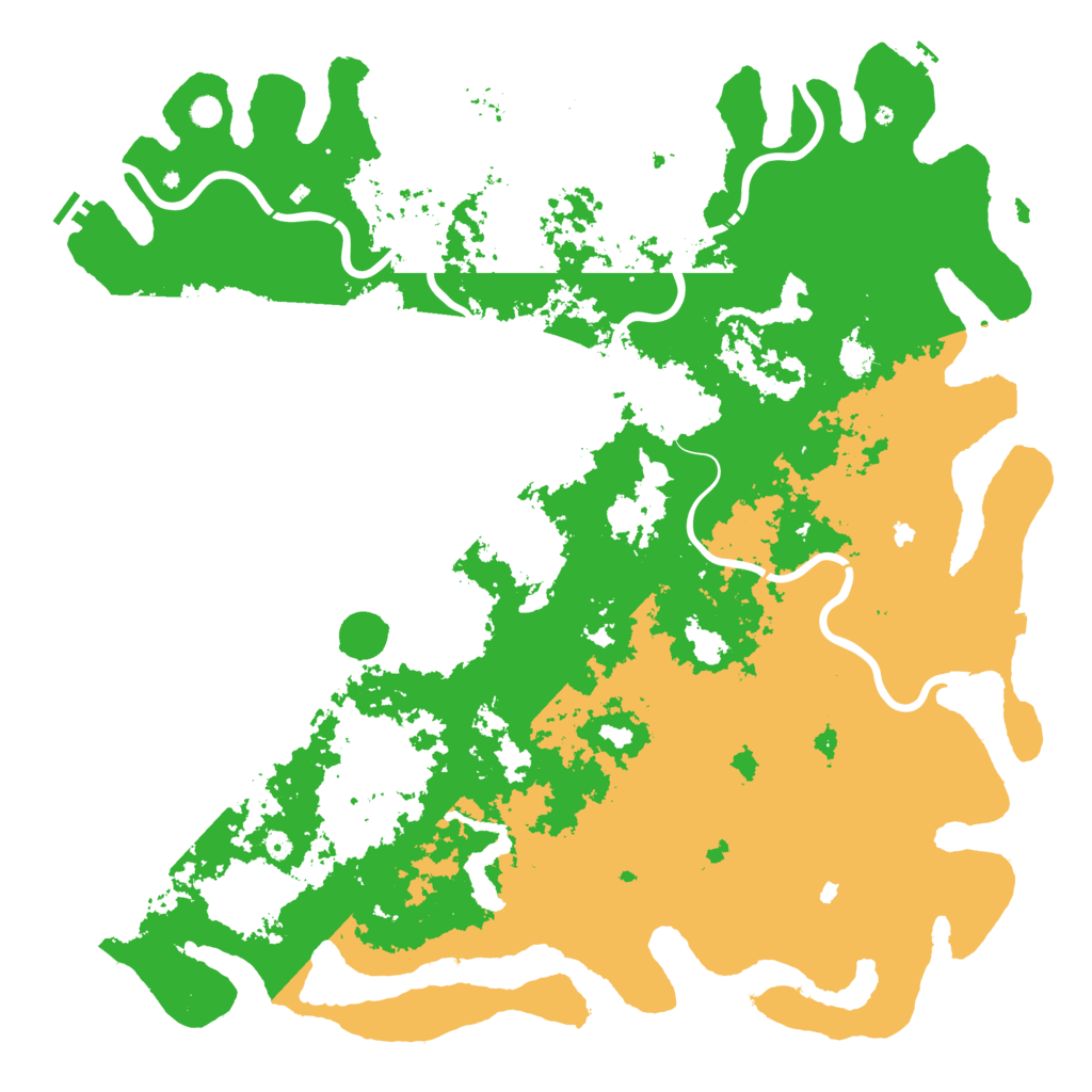Biome Rust Map: Procedural Map, Size: 6000, Seed: 1902568679