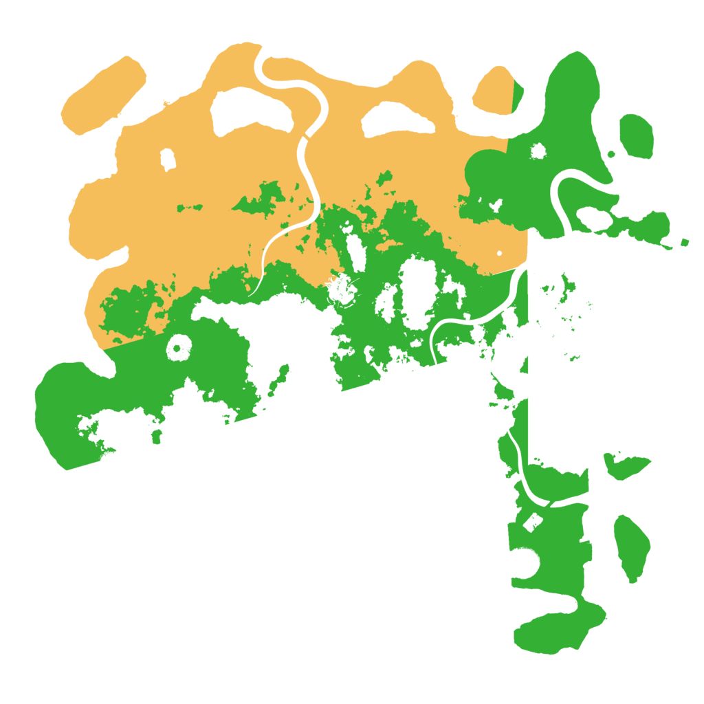Biome Rust Map: Procedural Map, Size: 4000, Seed: 867007768