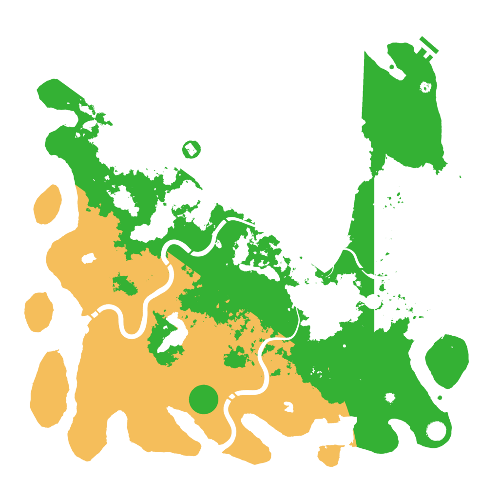 Biome Rust Map: Procedural Map, Size: 4500, Seed: 522775036