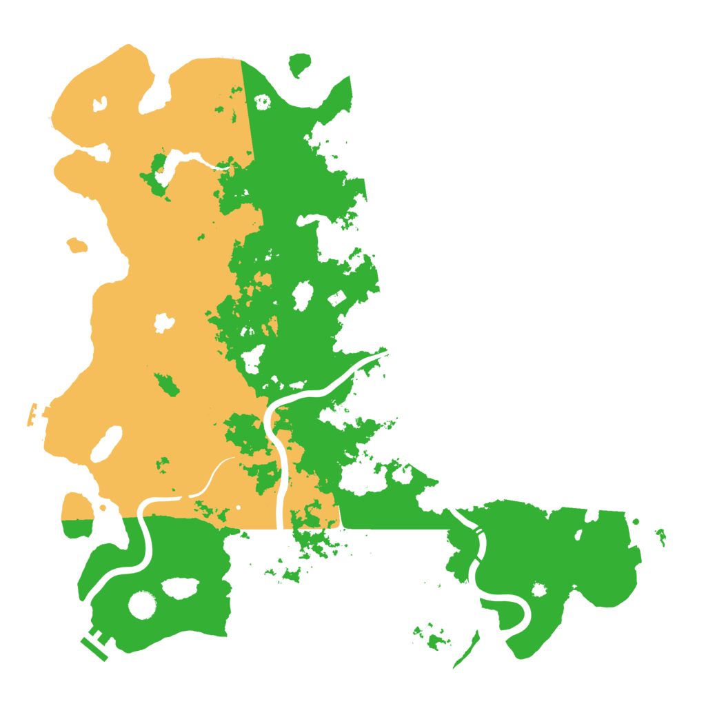 Biome Rust Map: Procedural Map, Size: 4500, Seed: 1384950470