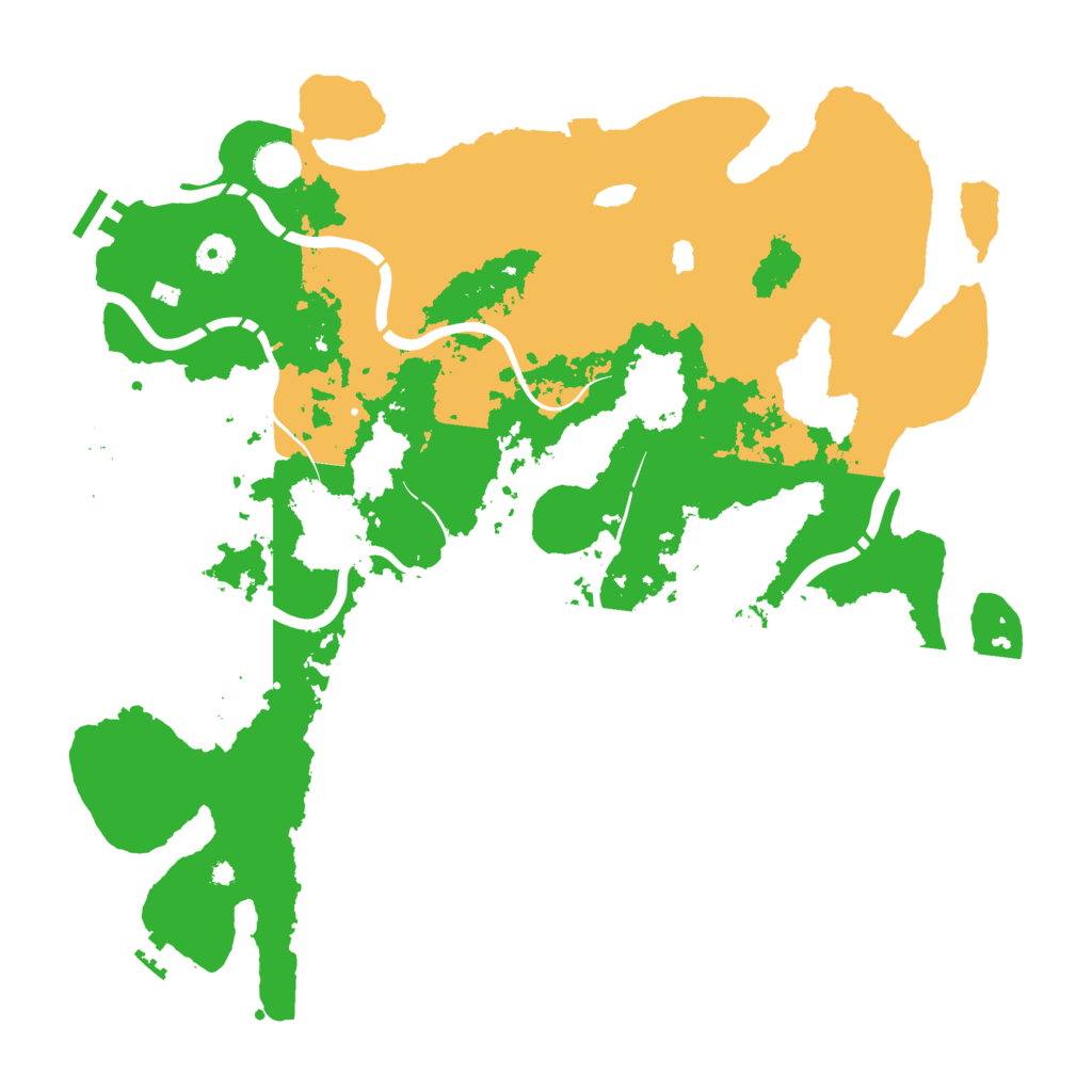 Biome Rust Map: Procedural Map, Size: 4250, Seed: 313536054