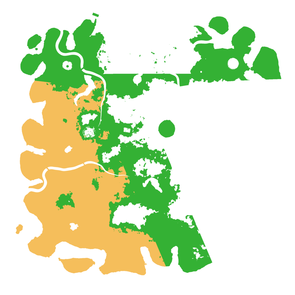 Biome Rust Map: Procedural Map, Size: 4700, Seed: 12455124