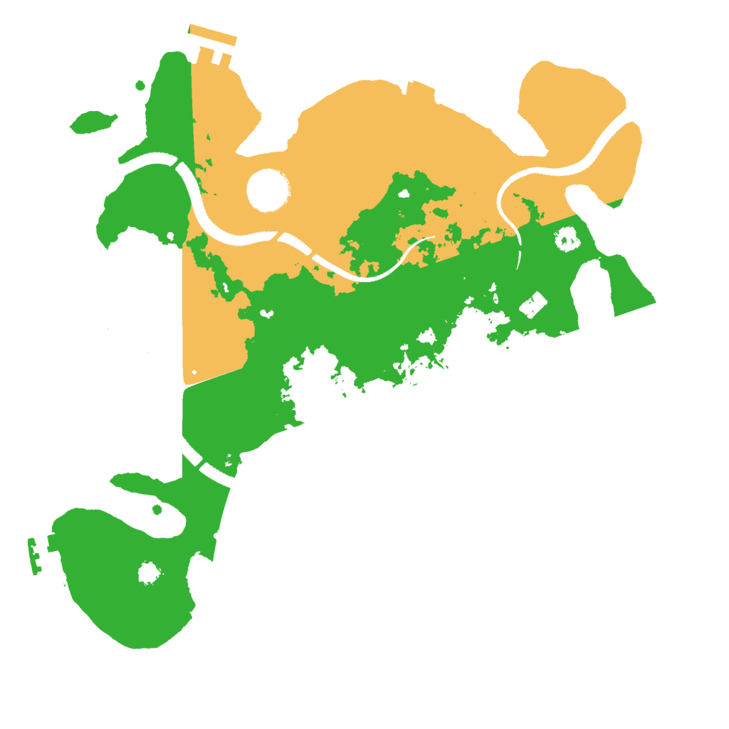 Biome Rust Map: Procedural Map, Size: 3000, Seed: 1956992124