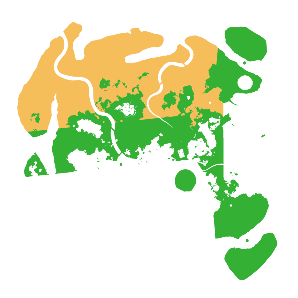 Biome Rust Map: Procedural Map, Size: 3750, Seed: 491772488