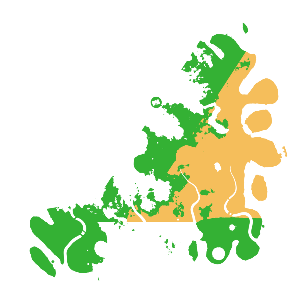 Biome Rust Map: Procedural Map, Size: 4250, Seed: 1247514531