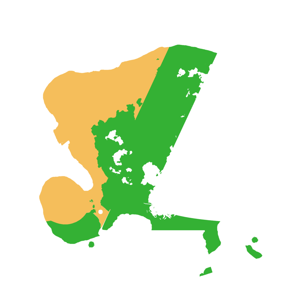 Biome Rust Map: Procedural Map, Size: 2050, Seed: 435678