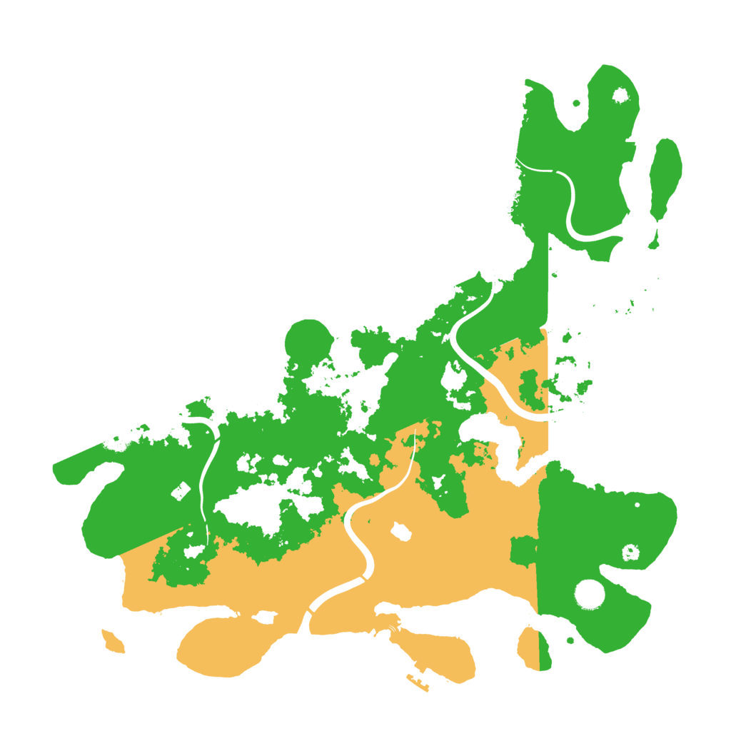 Biome Rust Map: Procedural Map, Size: 4250, Seed: 56993003