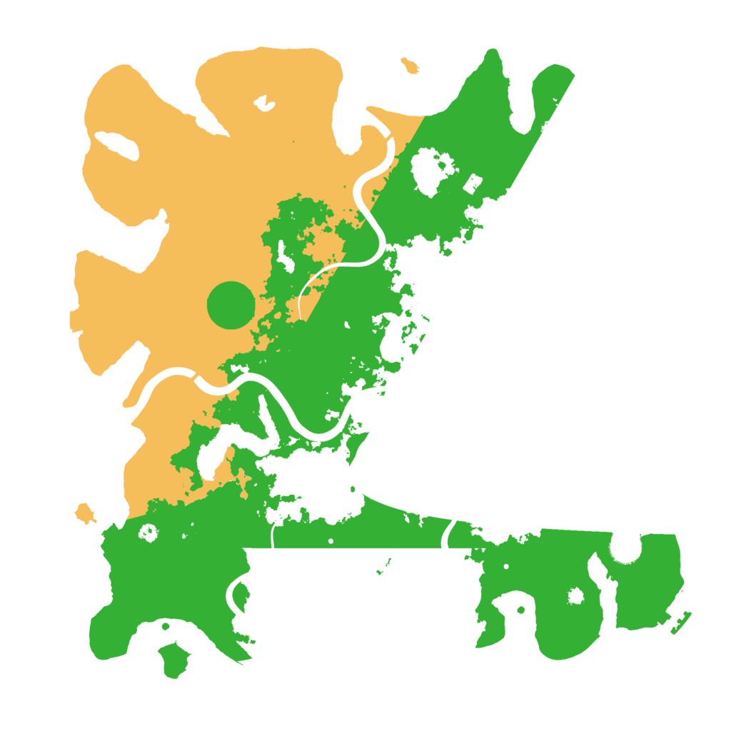 Biome Rust Map: Procedural Map, Size: 4000, Seed: 20260703