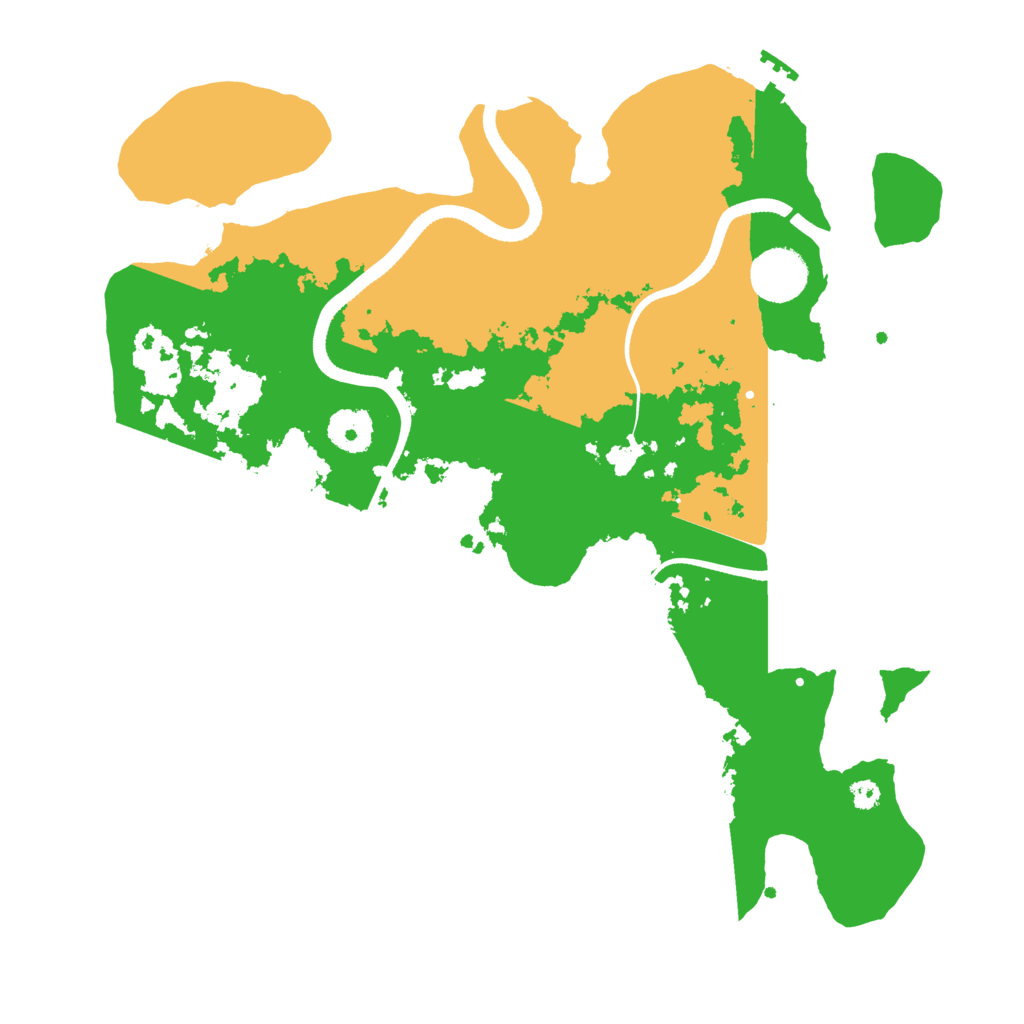 Biome Rust Map: Procedural Map, Size: 3500, Seed: 902658953