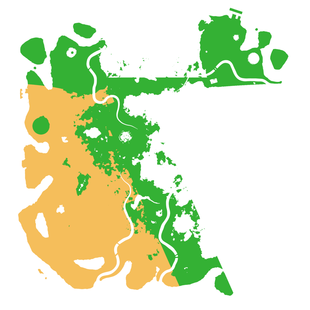 Biome Rust Map: Procedural Map, Size: 4800, Seed: 1472921882