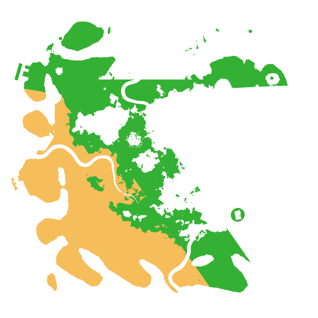 Biome Rust Map: Procedural Map, Size: 3750, Seed: 1828246039