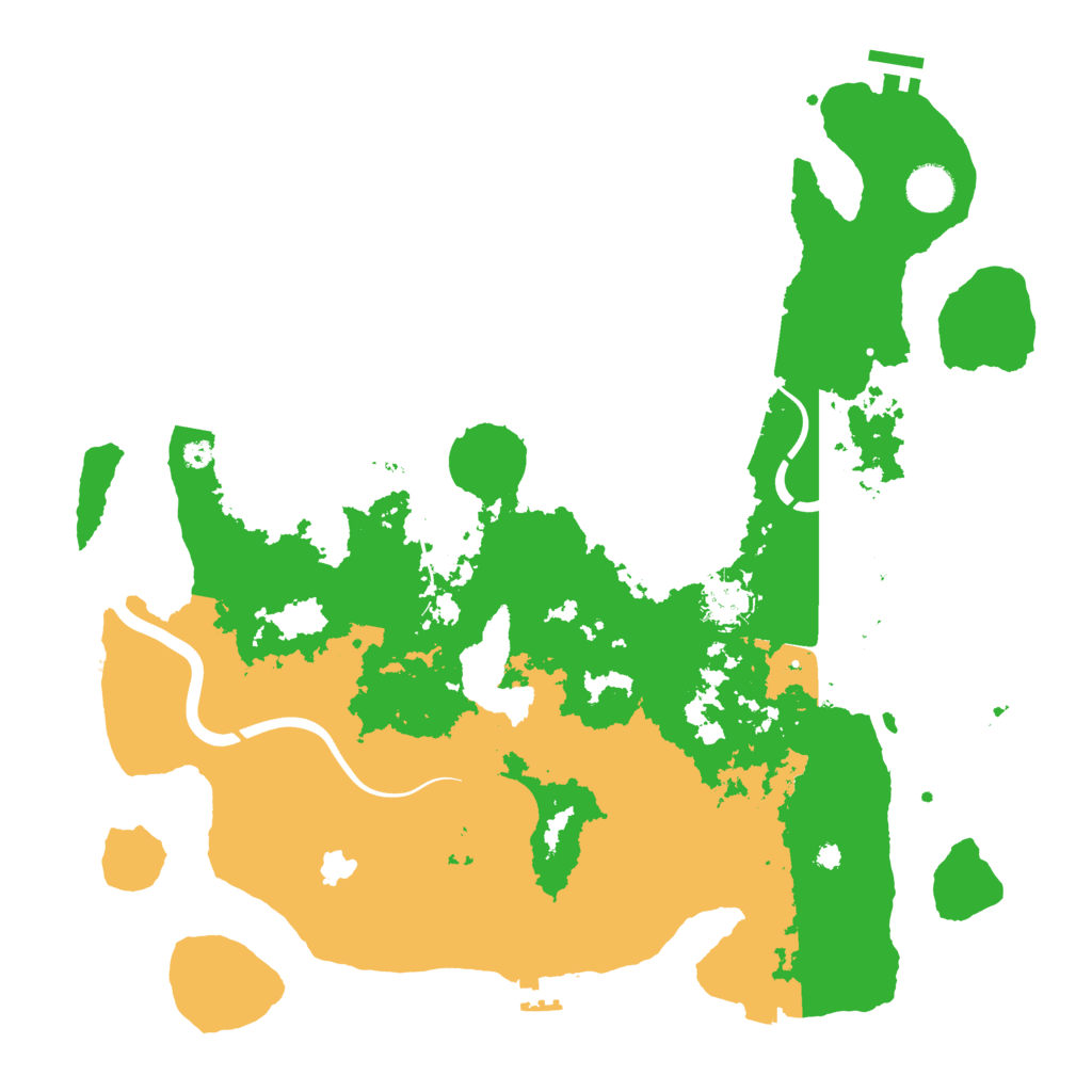 Biome Rust Map: Procedural Map, Size: 4000, Seed: 919098518