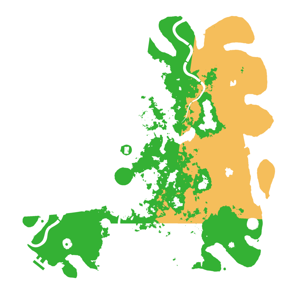 Biome Rust Map: Procedural Map, Size: 4500, Seed: 899404451