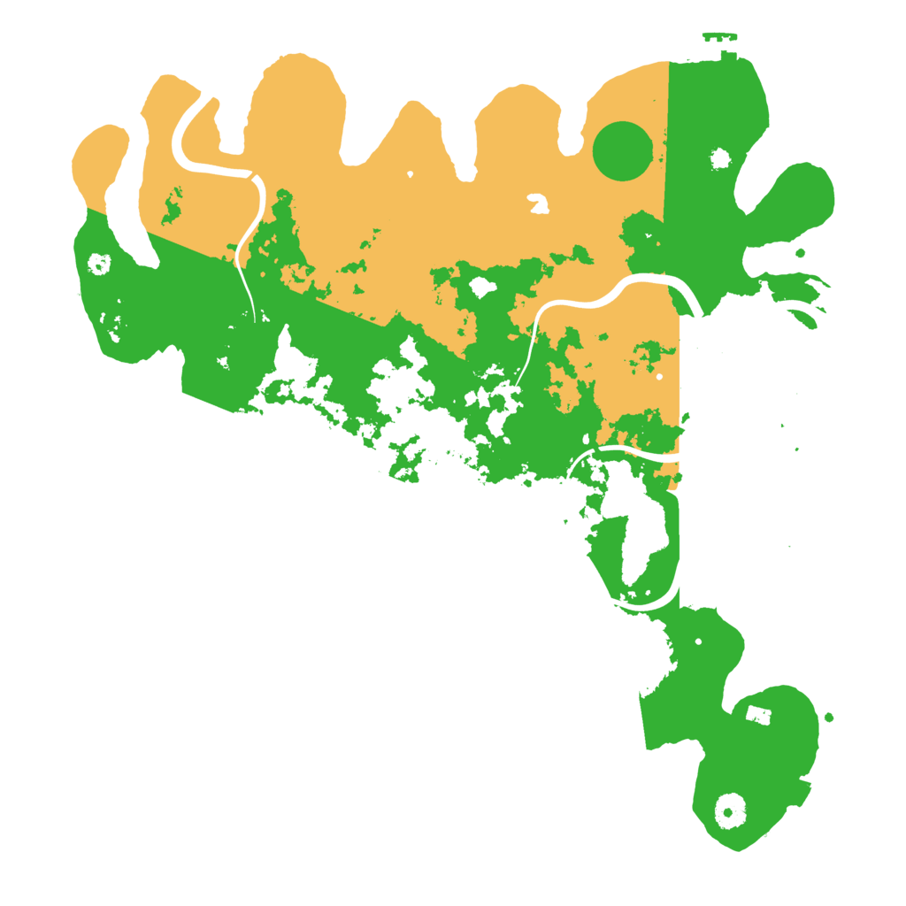 Biome Rust Map: Procedural Map, Size: 4000, Seed: 328695428