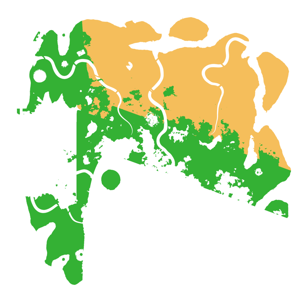 Biome Rust Map: Procedural Map, Size: 4250, Seed: 1441060491