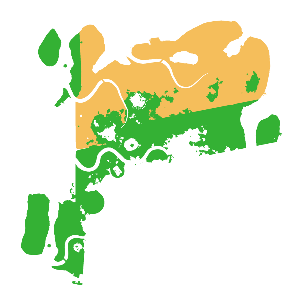 Biome Rust Map: Procedural Map, Size: 3500, Seed: 1483233839