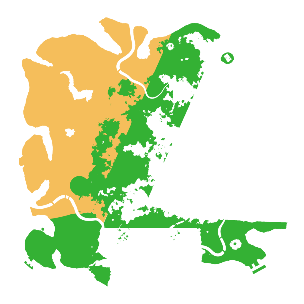 Biome Rust Map: Procedural Map, Size: 4250, Seed: 976958601