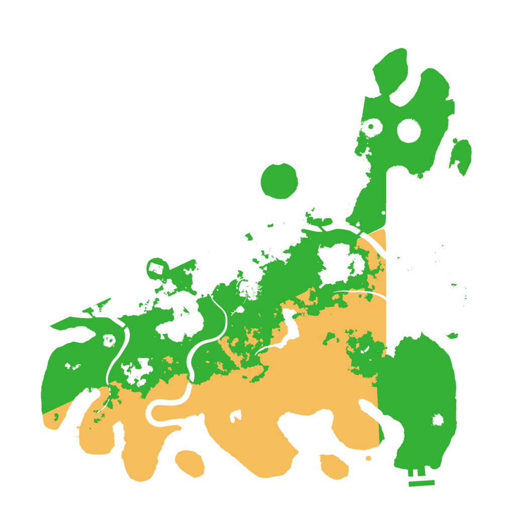 Biome Rust Map: Procedural Map, Size: 4000, Seed: 791976626
