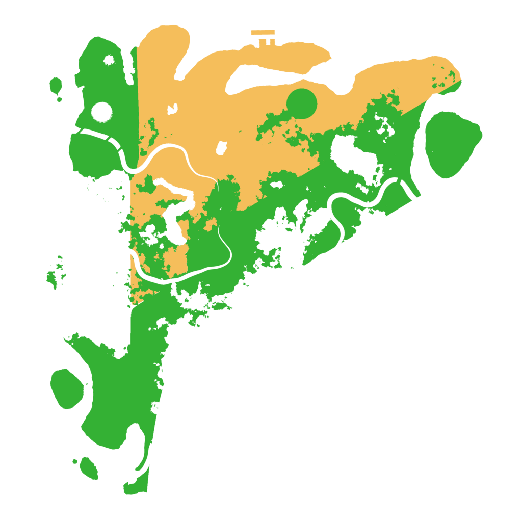 Biome Rust Map: Procedural Map, Size: 4500, Seed: 312963249