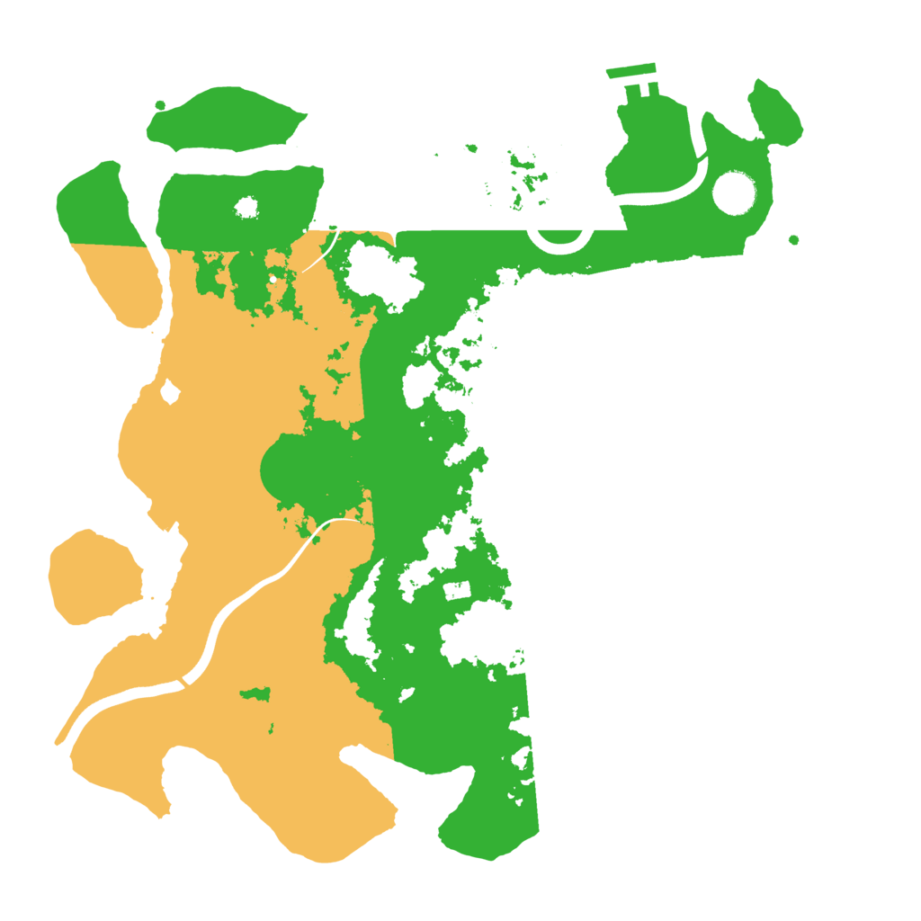 Biome Rust Map: Procedural Map, Size: 3750, Seed: 922892483