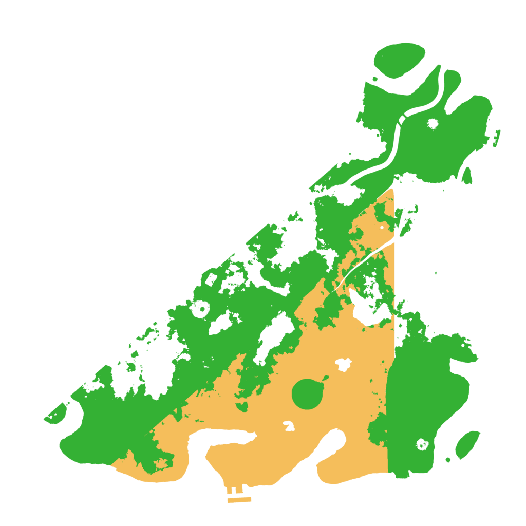 Biome Rust Map: Procedural Map, Size: 4500, Seed: 193296502