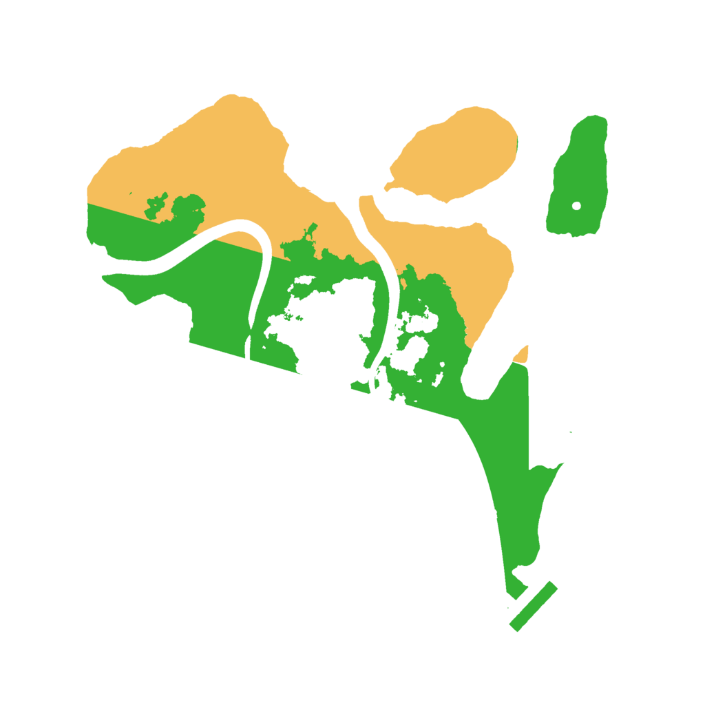 Biome Rust Map: Procedural Map, Size: 2388, Seed: 2147483647