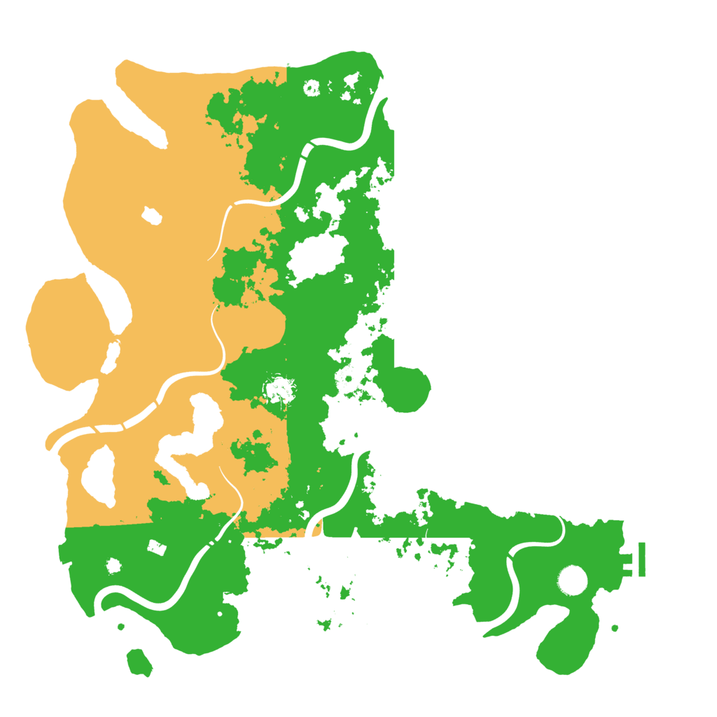 Biome Rust Map: Procedural Map, Size: 4250, Seed: 1201462470